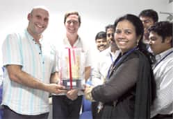 Visit of Paul Psaila, CIO 9 Spokes to Covalense’s Offshore Development Center, Hyderabad