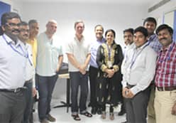 Visit of Paul Psaila, CIO 9 Spokes to Covalense’s Offshore Development Center, Hyderabad