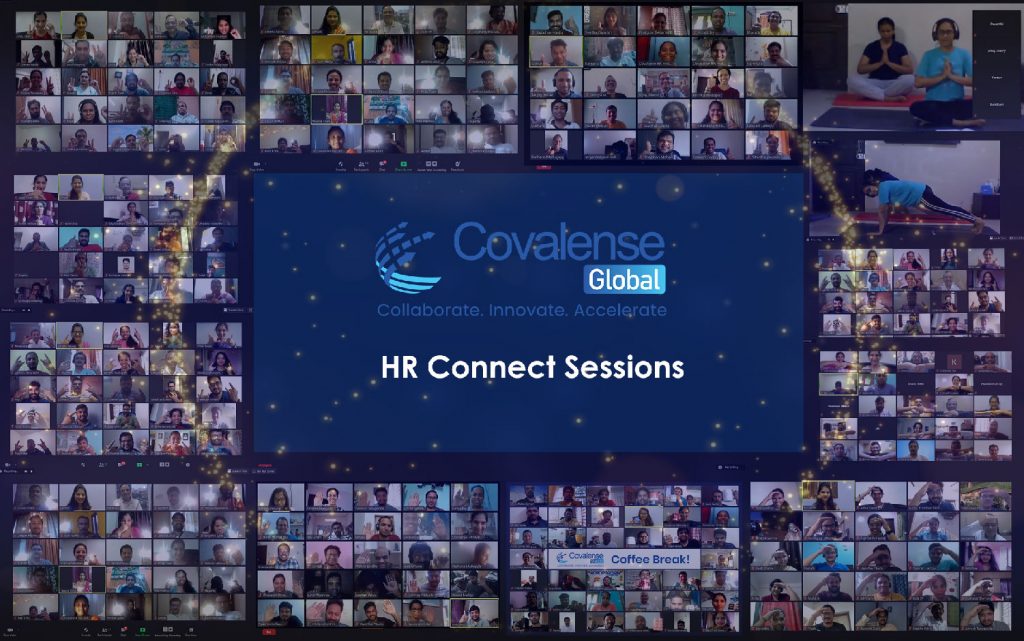 Covalense Global HR teams have successfully completed 60 Connect Sessions online during COVID times!